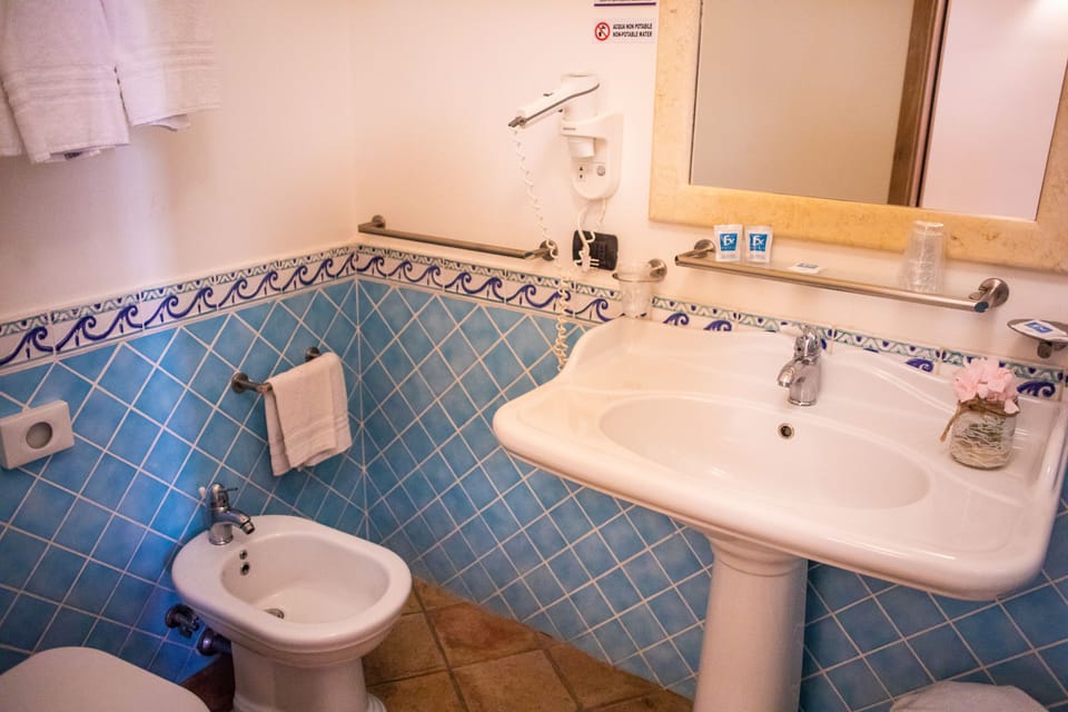 Shower, rainfall showerhead, hair dryer, bidet