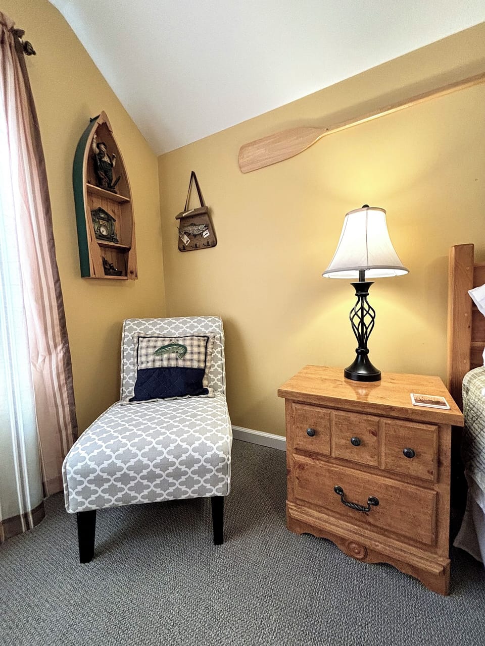 The Gone Fishing Suite has plenty of room to relax.