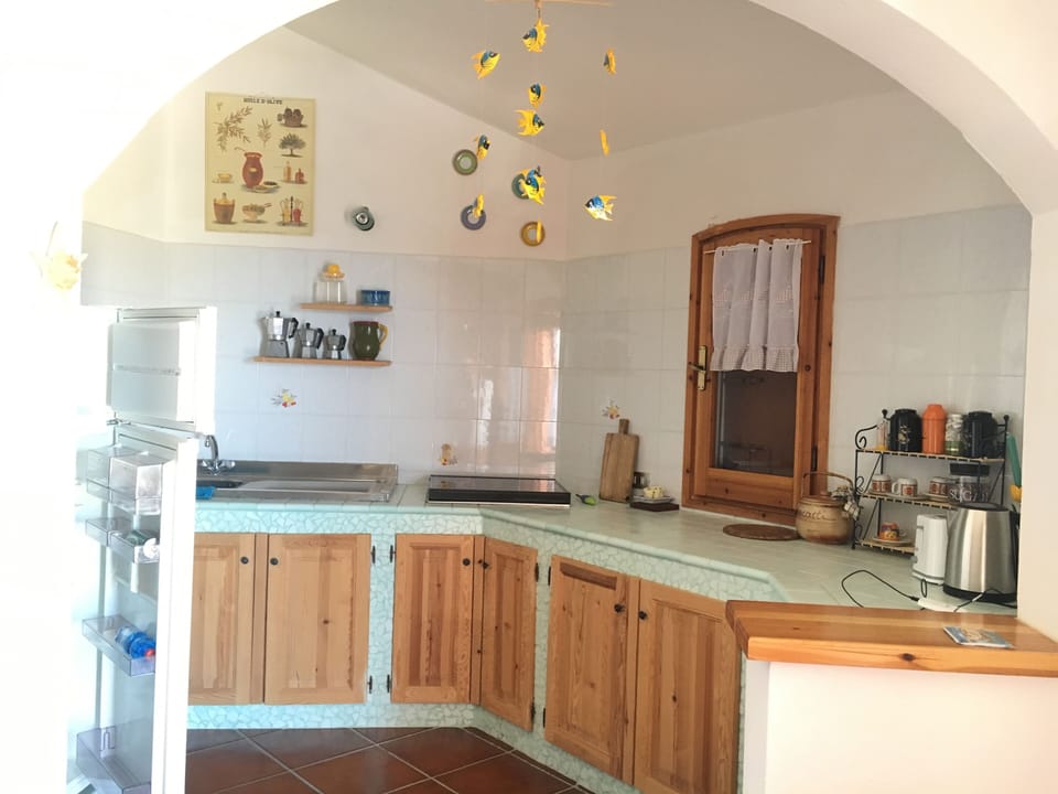 Kitchen (second apartment) equipped with dish washing  machine, ...)