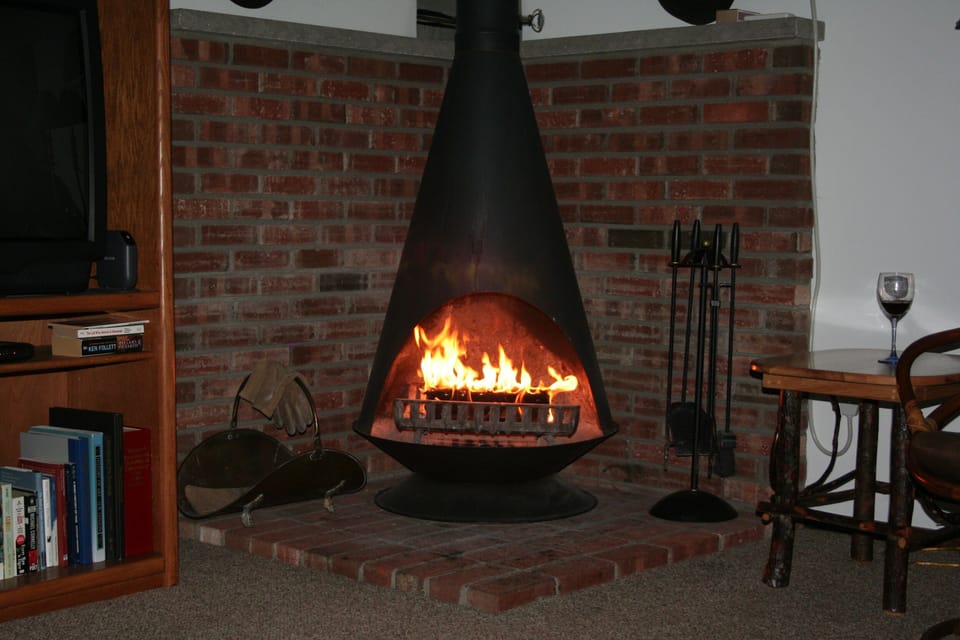 Enjoy a warm fire
