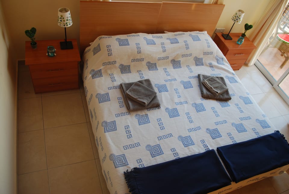 Bedroom 3 - can be singles or doubles with own balcony 