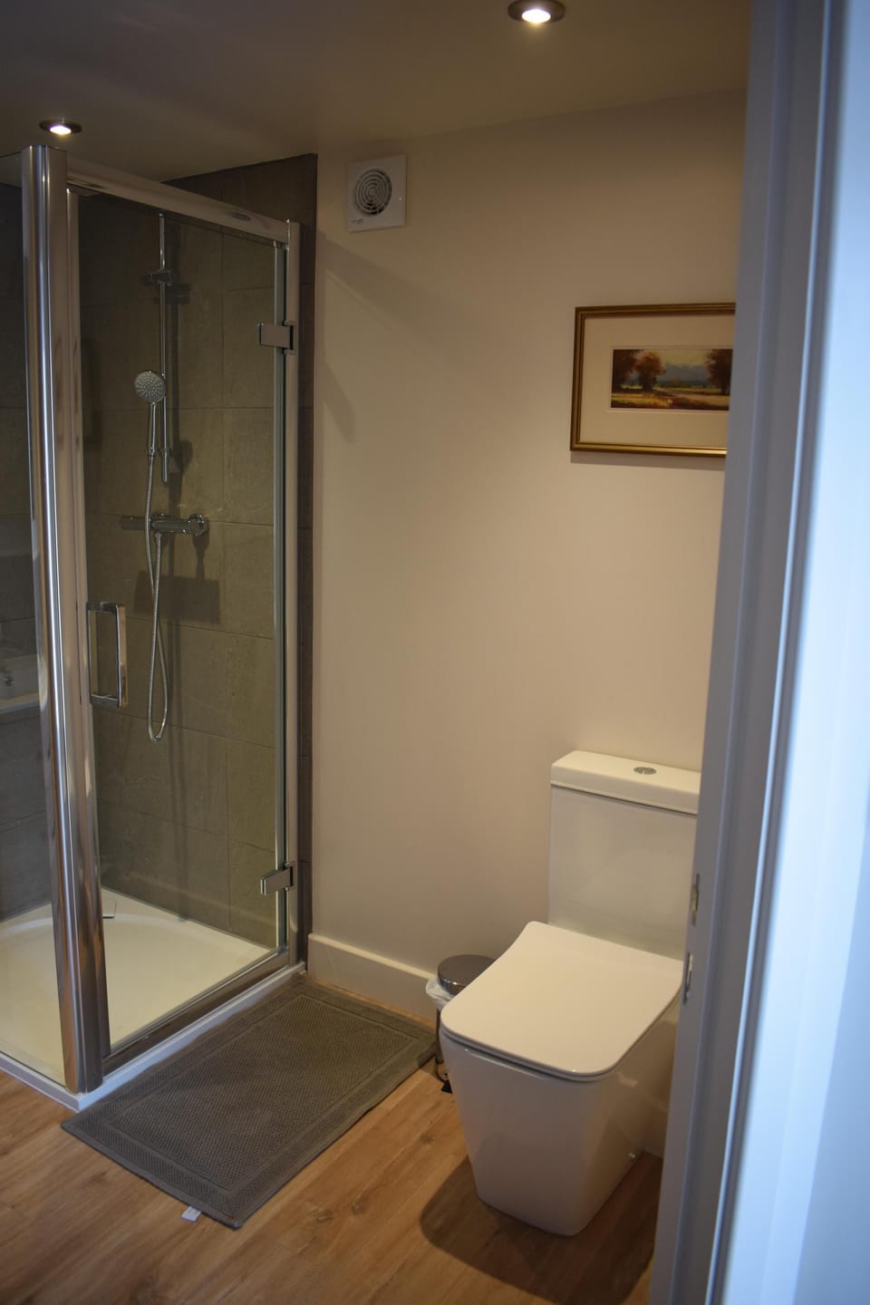 Downstairs shower room