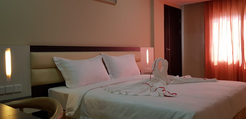 Deluxe Double or Twin Room | Desk, iron/ironing board (on request), WiFi (free), bed sheets