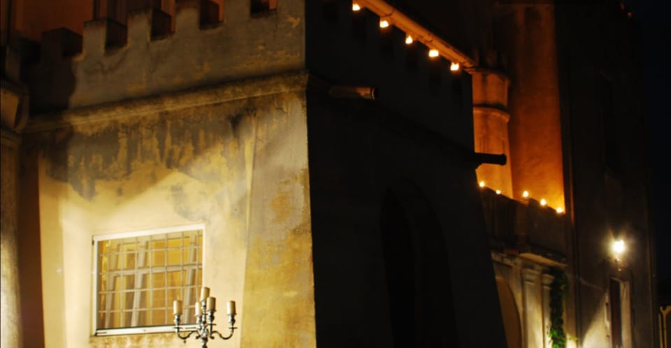 Front of property - evening/night