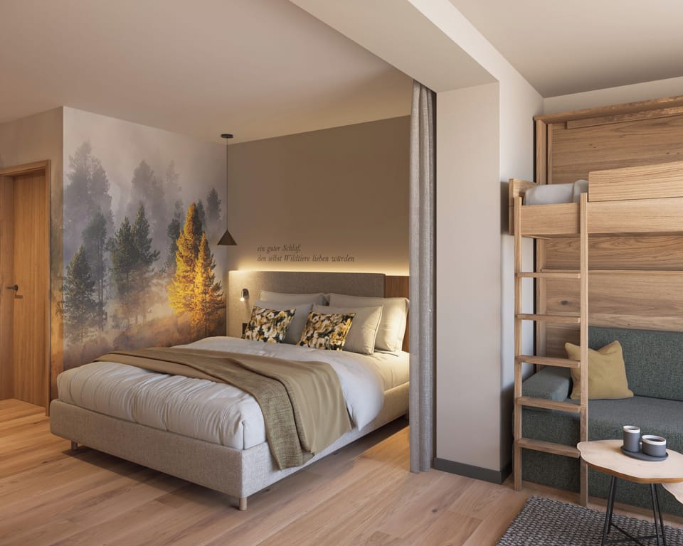Family Room, 2 Bedrooms, Non Smoking, Valley View | Hypo-allergenic bedding, in-room safe, desk, soundproofing
