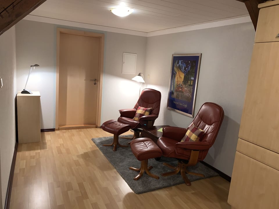 Apartment | Living area | 55-inch flat-screen TV with satellite channels, TV