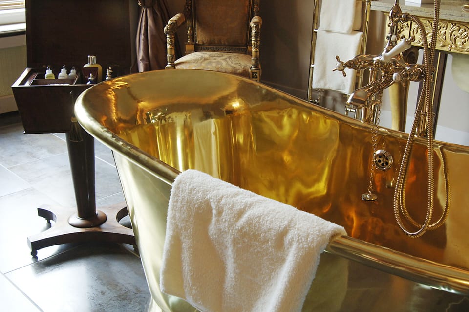 Bathroom | Free toiletries, hair dryer, towels, soap