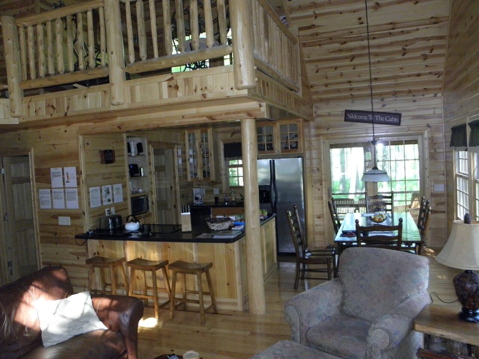 View of the open floor plan.