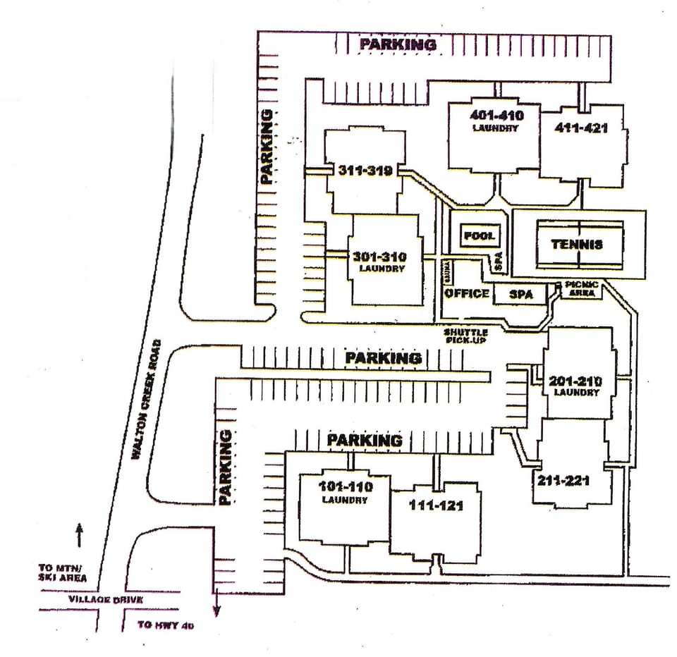 Timber Run Map