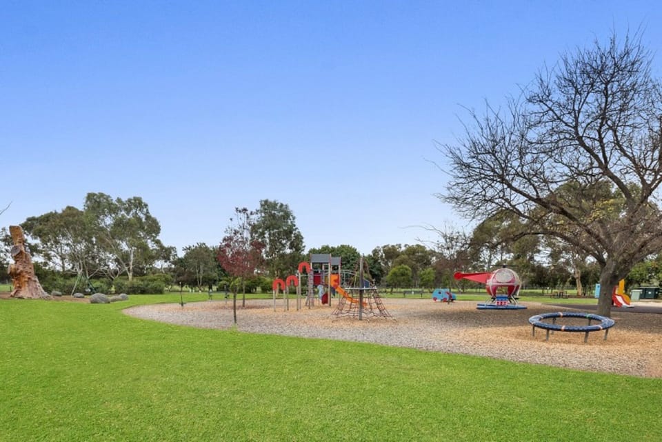 Enjoy this fantastic playground for the children and schools you can walk to