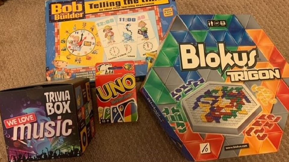 Games for family/friends to enjoy a night in. 