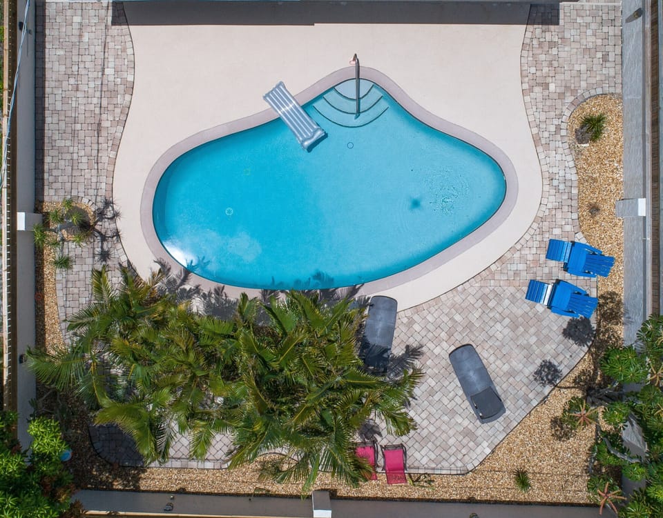heated pool