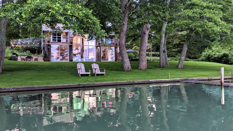 Fenwick House from the water