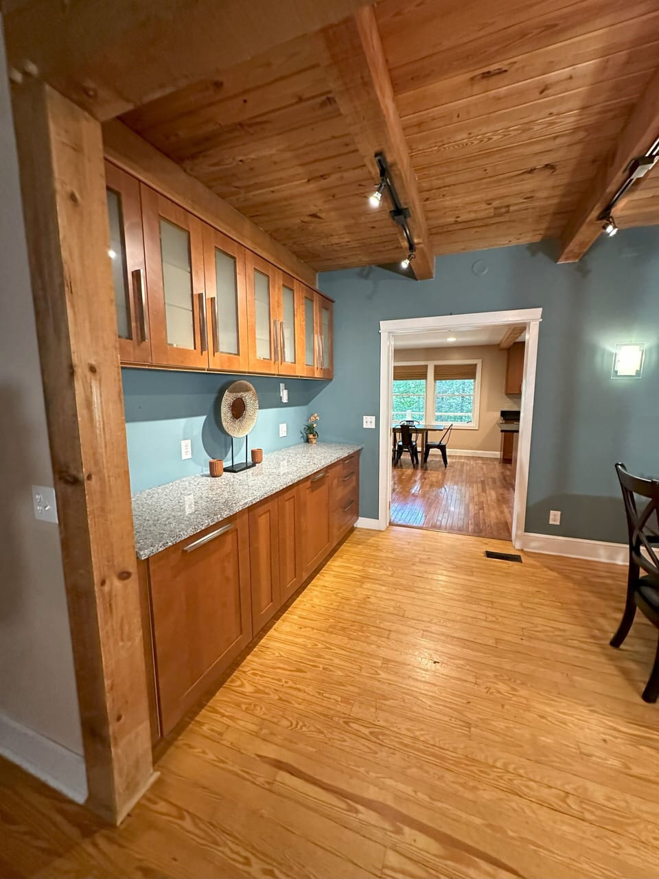 Expansive Buffet counter in Dining Room