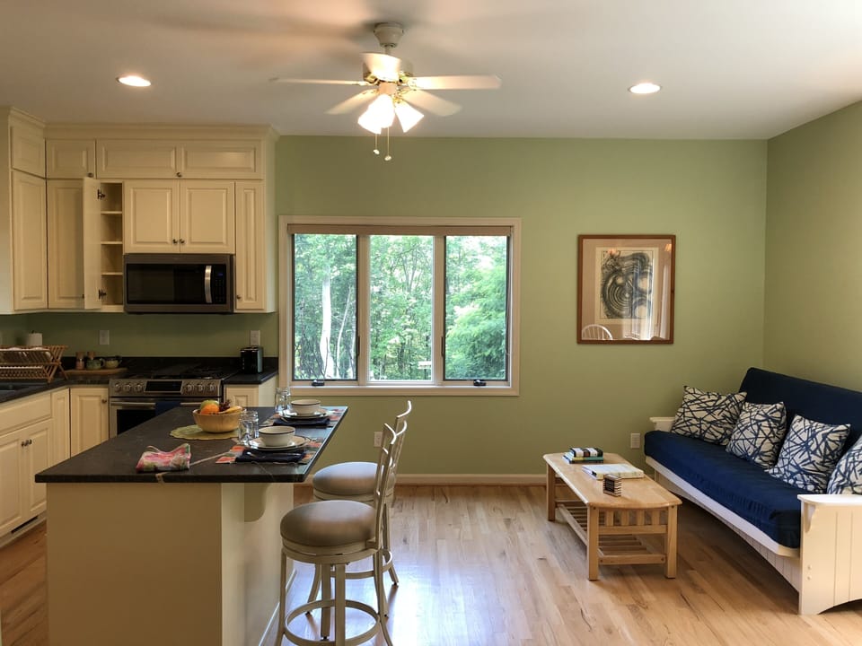 Kitchen & Living Room