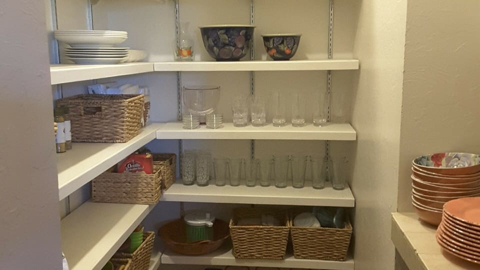 Plenty of Pantry space