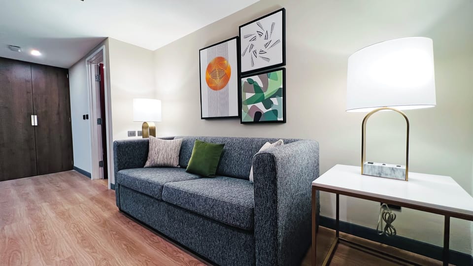 In-room safe, desk, iron/ironing board, WiFi (free)