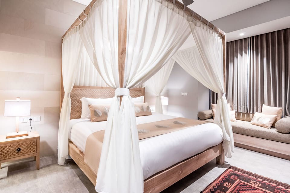 Two Bedroom Villa with Private Pool | In-room safe, desk, soundproofing, iron/ironing board