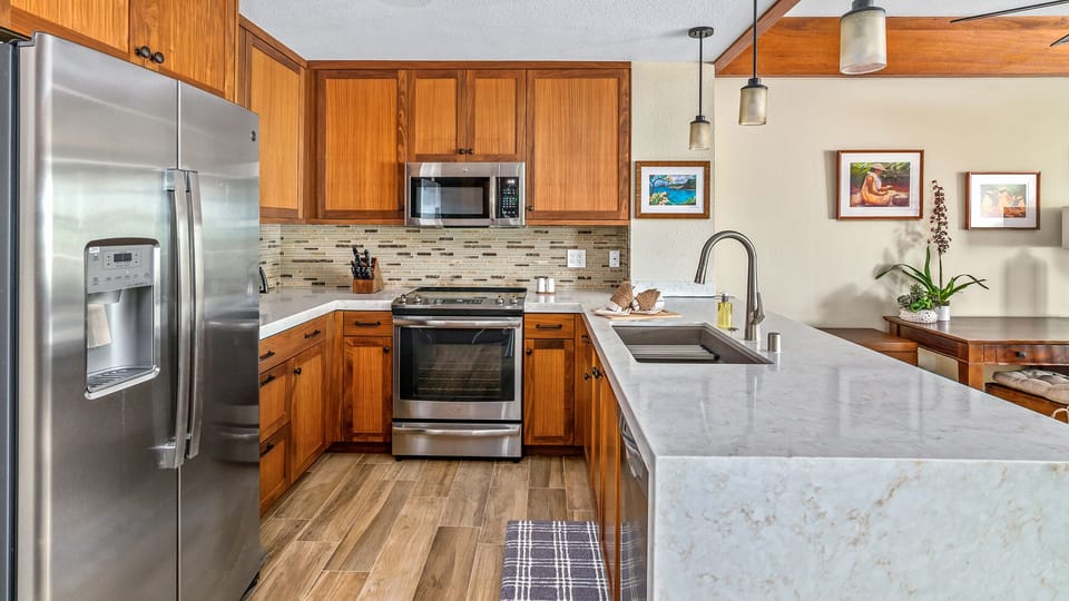 Poipu Kapili Resort #20 - Fully Equipped Gourmet Kitchen - Parrish Kauai