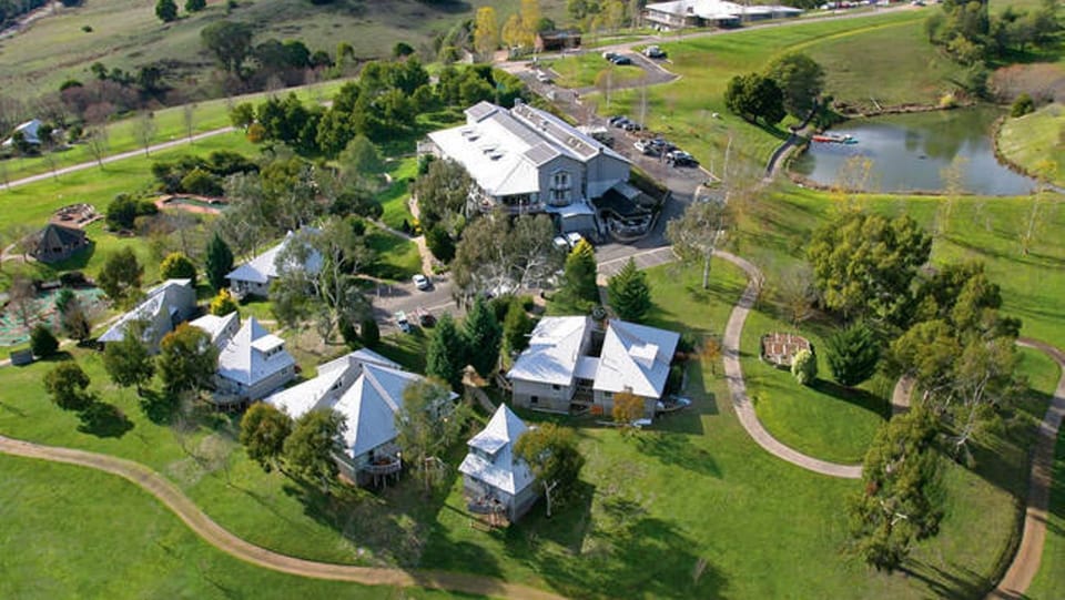 Resort from above