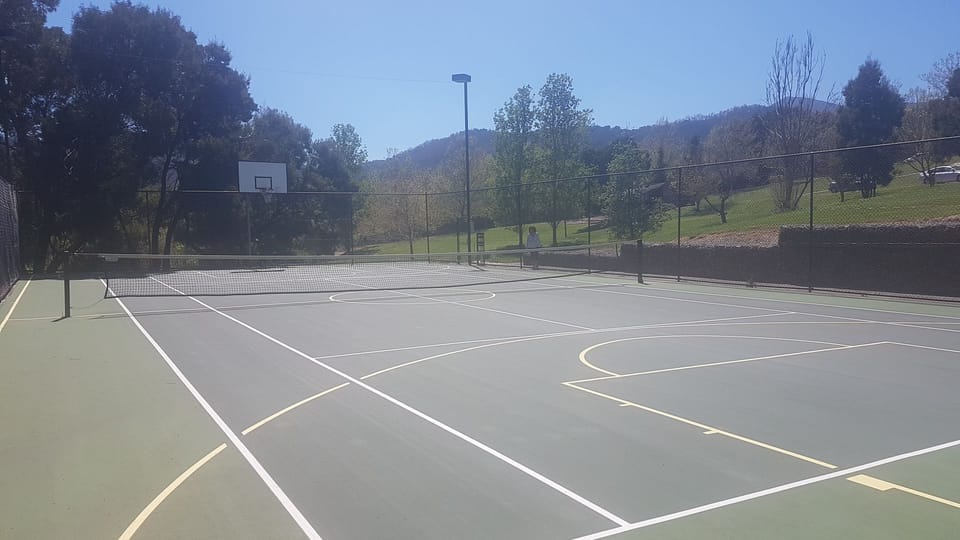Tennis with a view