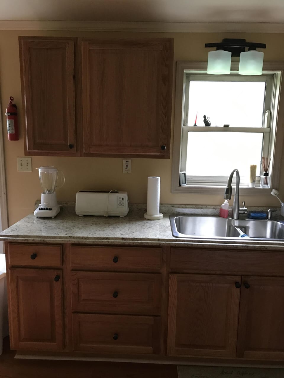 Kitchen - new cabinets & deep sink in 2018