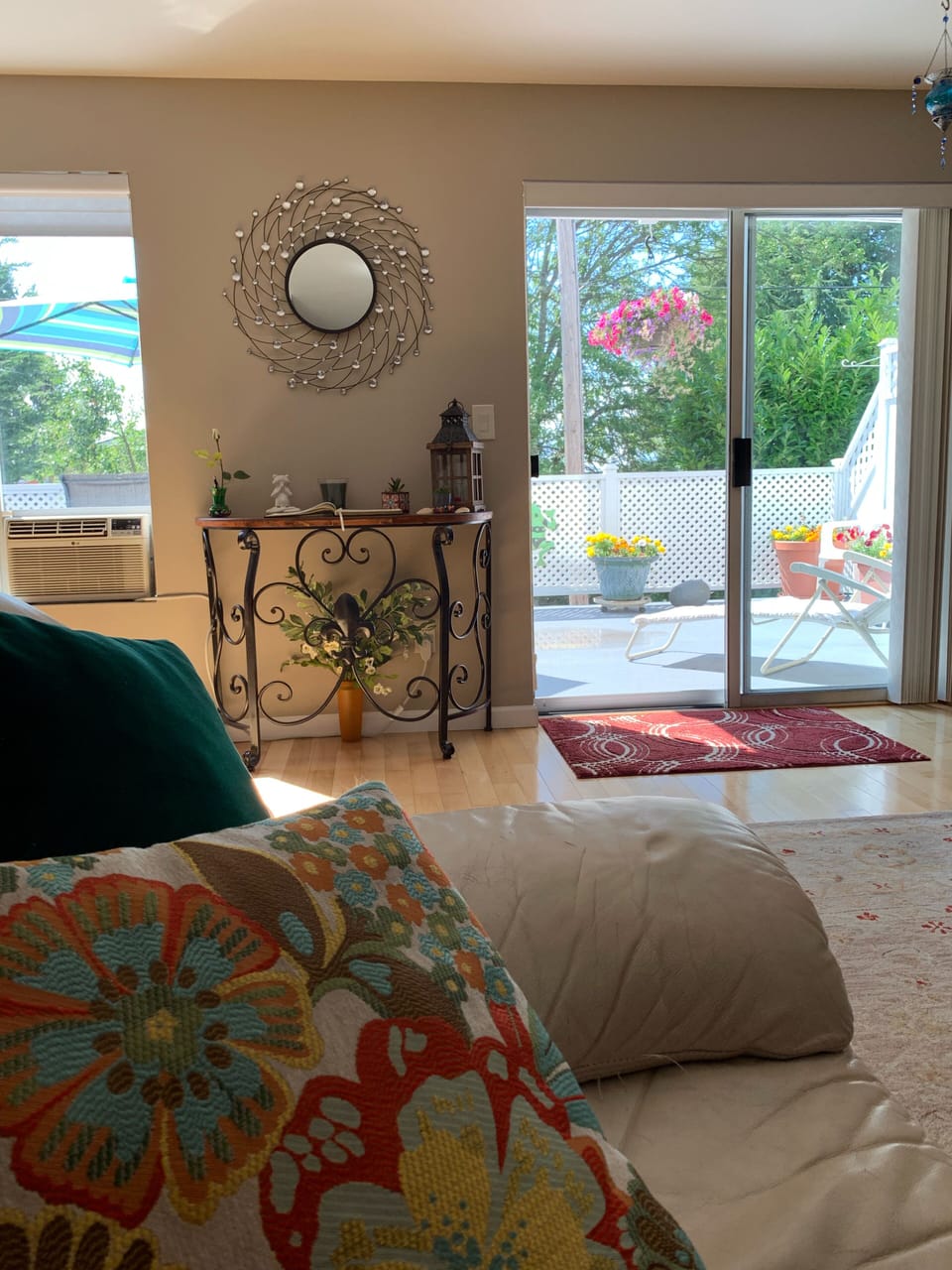 View from the inside. 