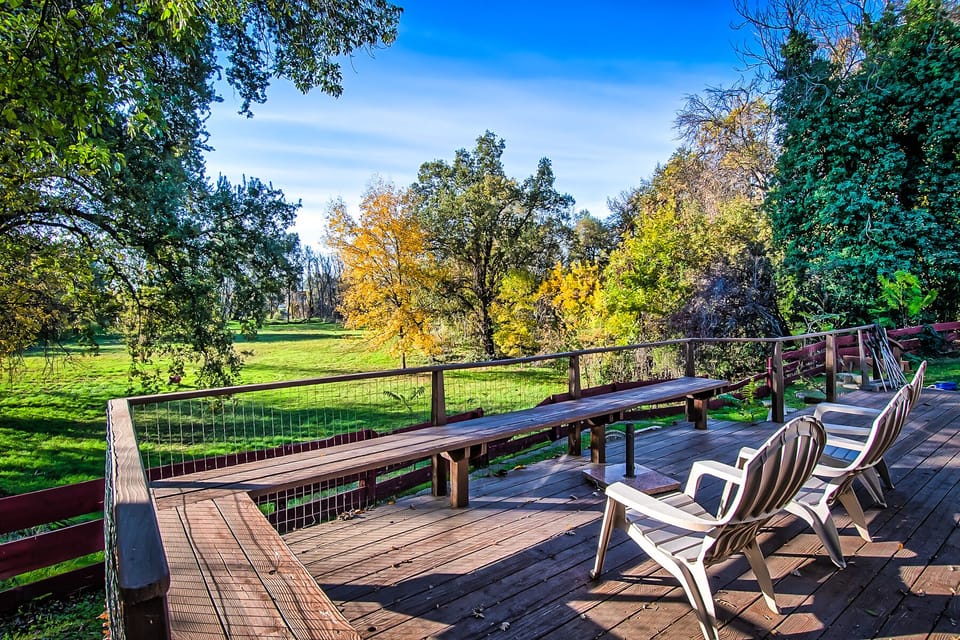 Enjoy the large patio - perfect for a morning cup of coffee, or entertaining