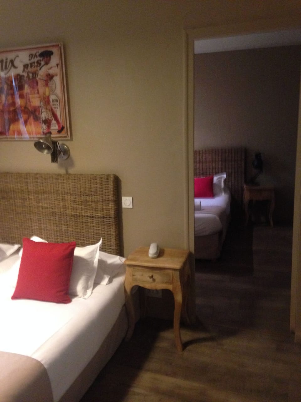 Premium bedding, iron/ironing board, free WiFi