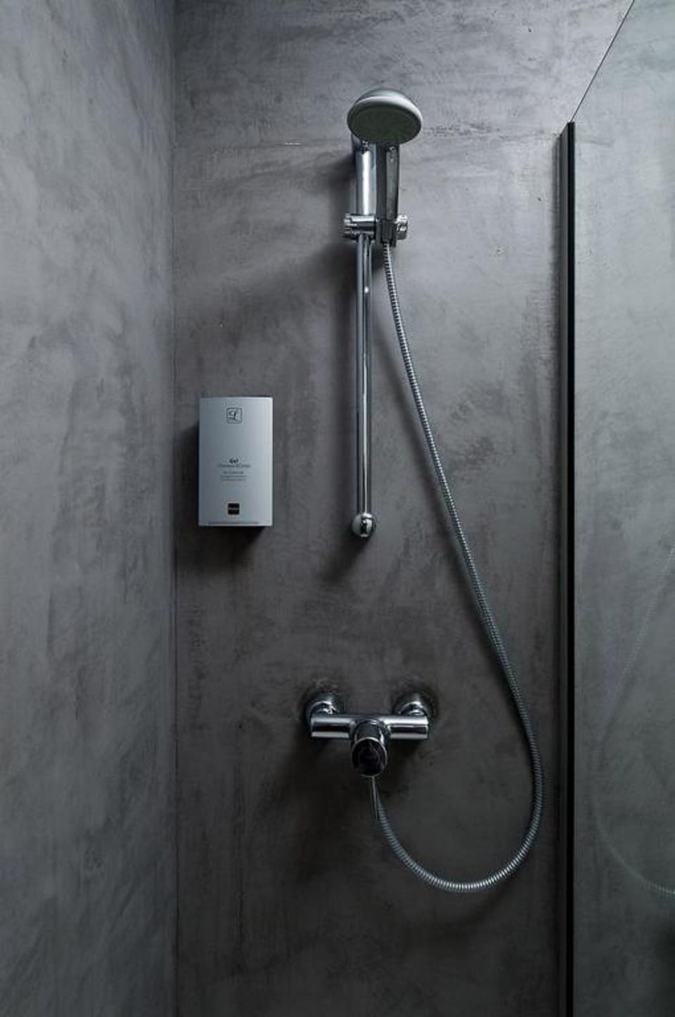 Hair dryer, towels