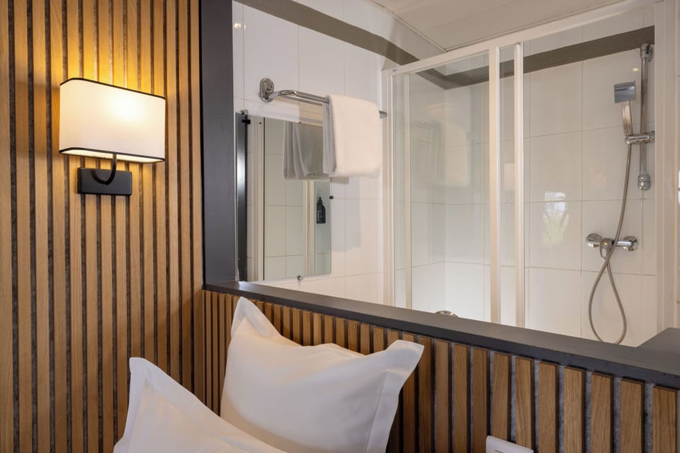 Single Room | Desk, blackout drapes, soundproofing, iron/ironing board