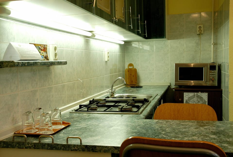 Suite, 1 Double Bed | Private kitchen | Fridge