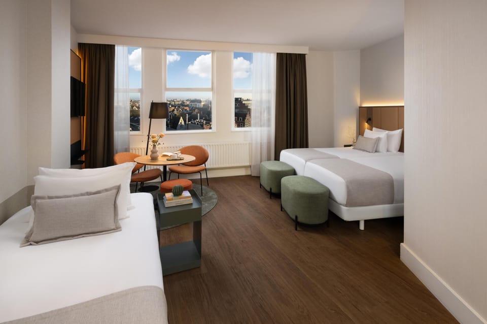 Minibar, in-room safe, desk, blackout drapes