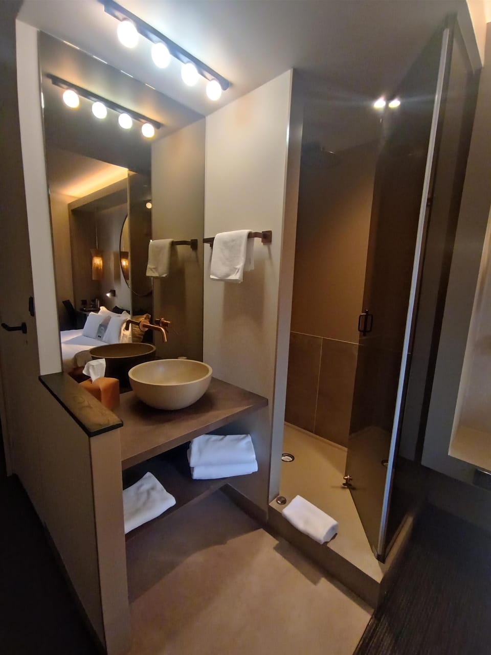 Standard Room, 1 Double Bed | Bathroom | Shower, rainfall showerhead, eco-friendly toiletries, hair dryer