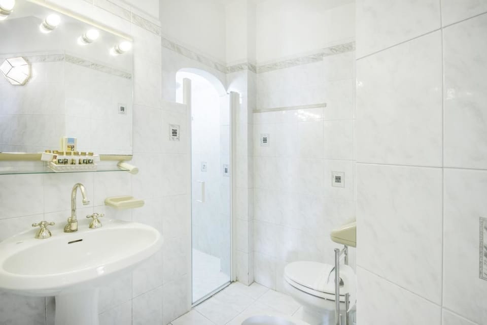 Free toiletries, hair dryer, slippers, bidet