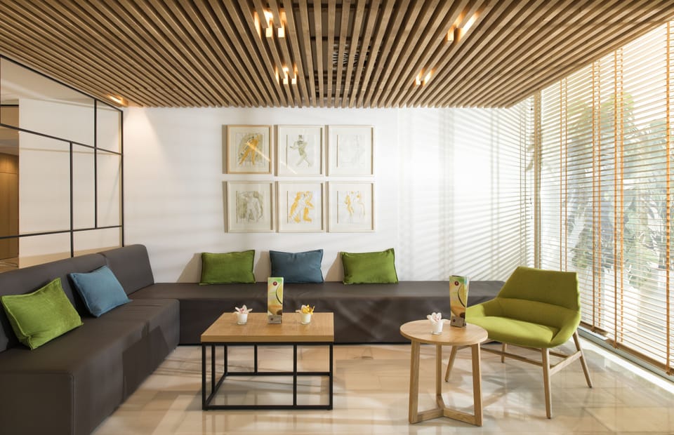 Lobby sitting area