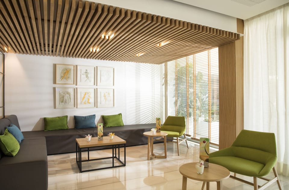 Lobby sitting area