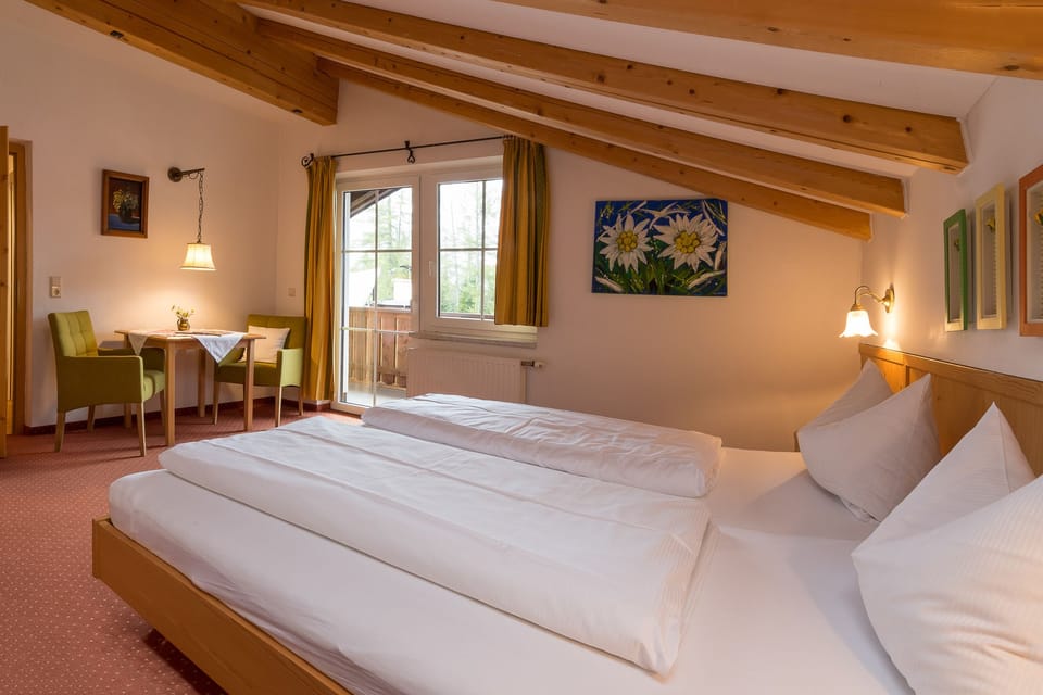 Studio, 1 Bedroom, Balcony, Mountain View (Included: Cleaning Fee 70 EUR) | Hypo-allergenic bedding, pillowtop beds, iron/ironing board