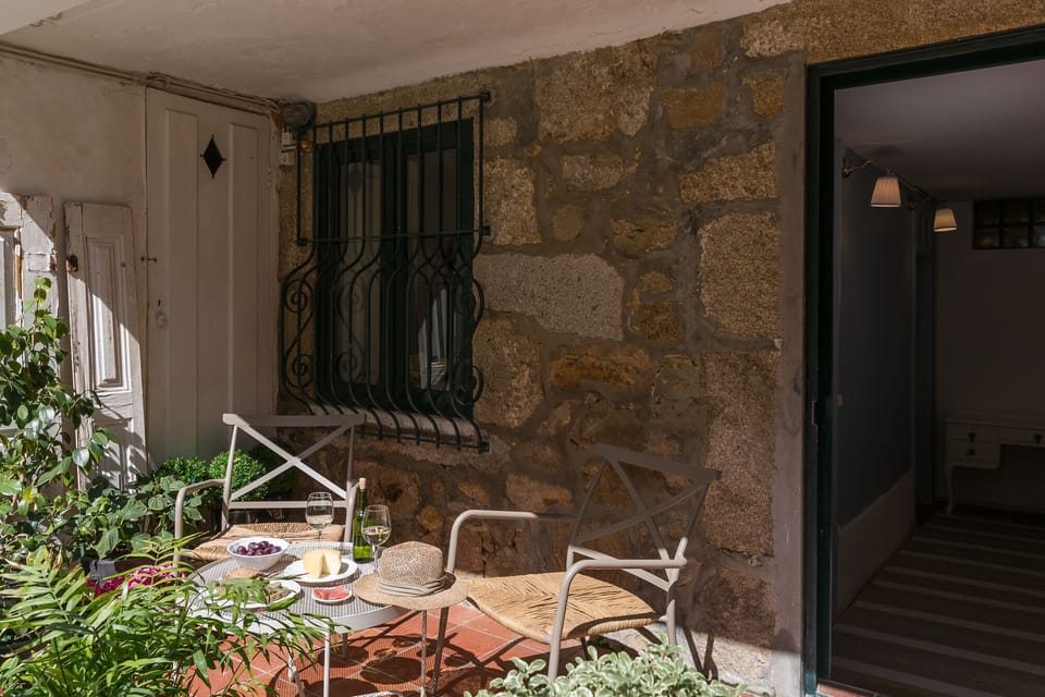 The terrace