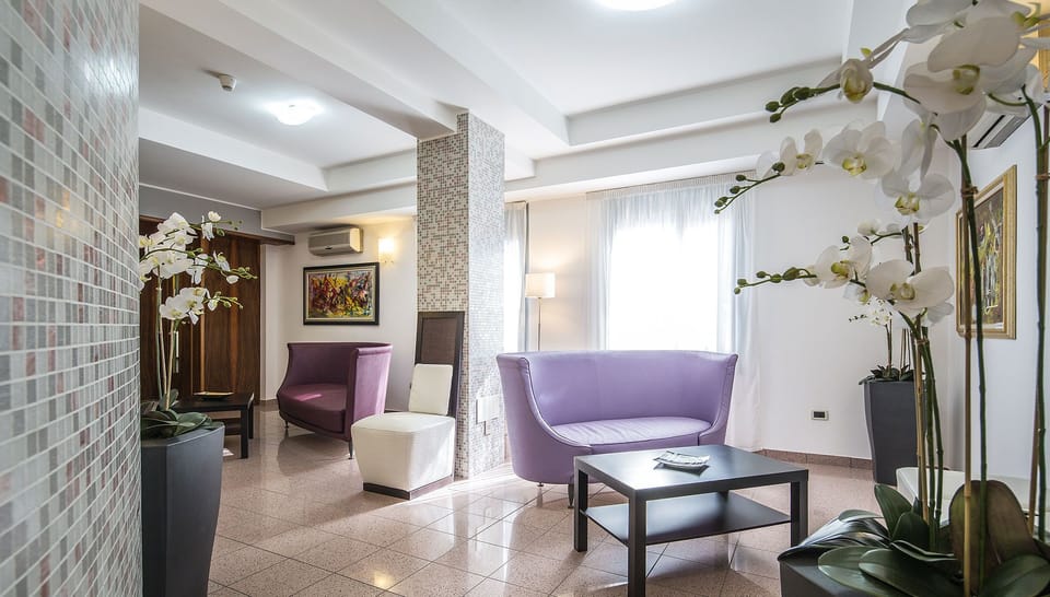 Lobby sitting area