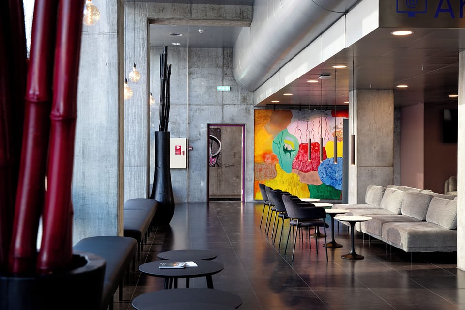 Lobby sitting area