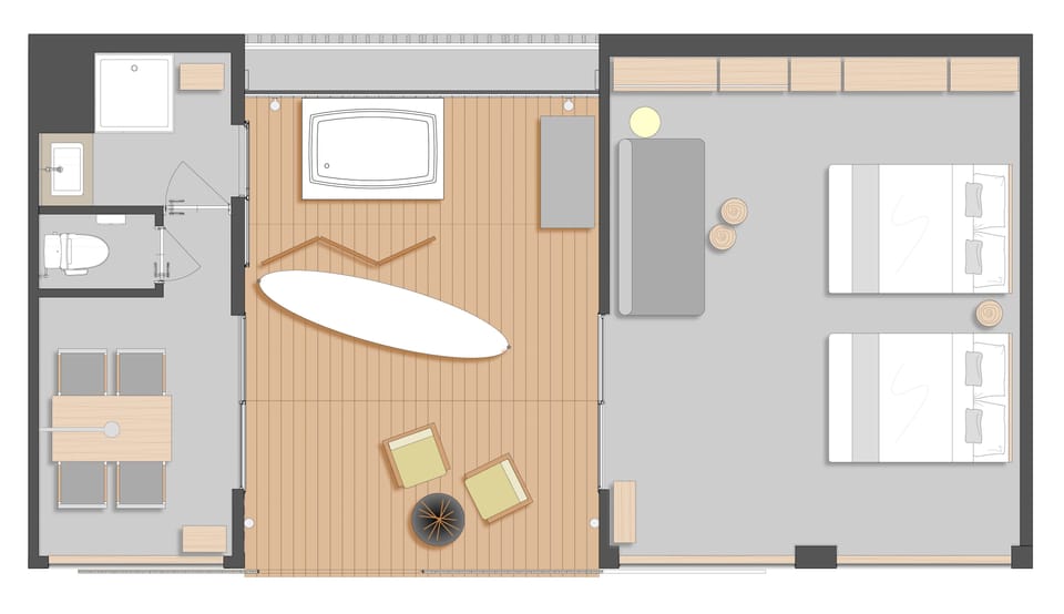 Grand Cabin | Floor plan