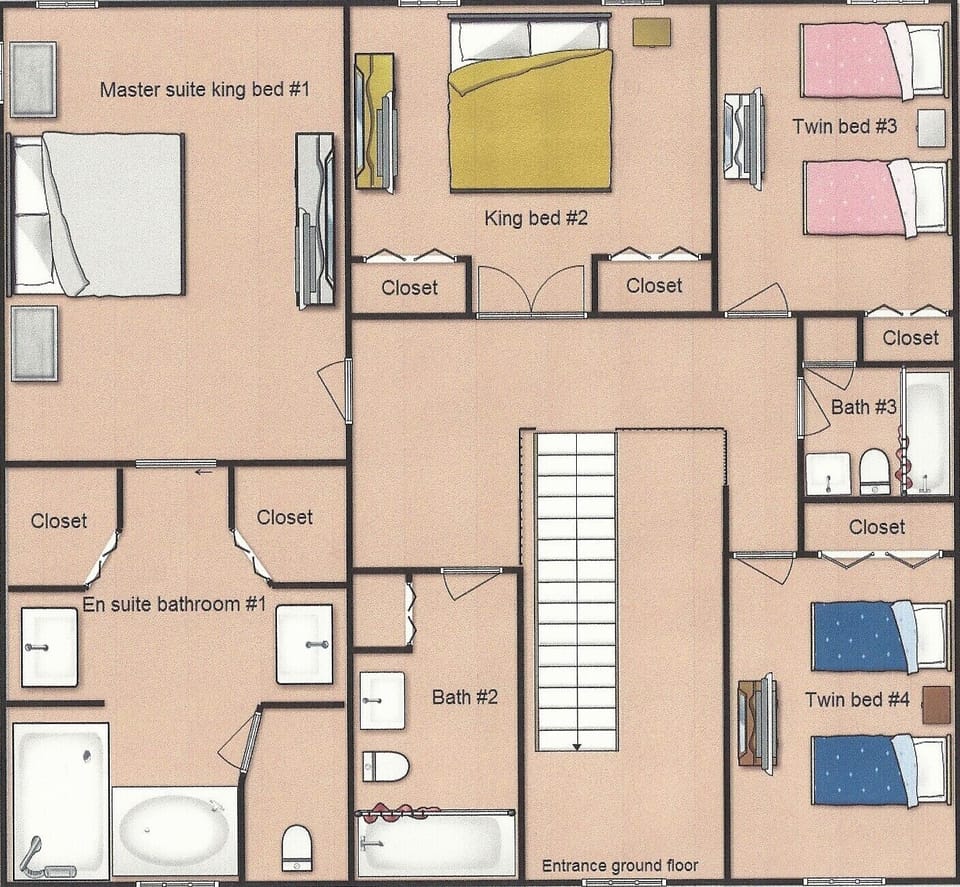 Second floor plan