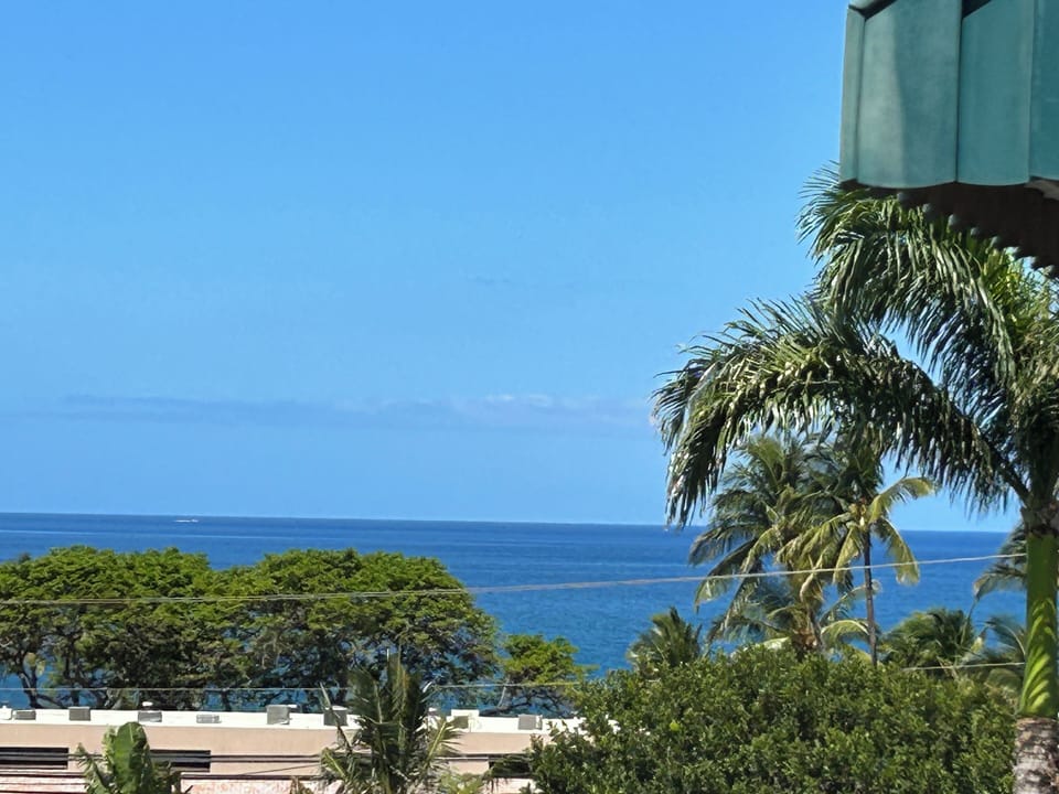 Ocean view from the Lanai
