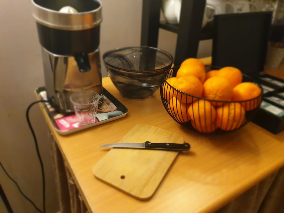 Daily buffet breakfast for a fee