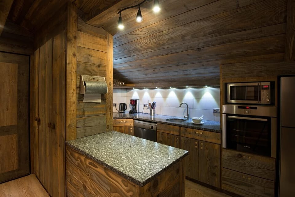 Cuisine équipée appartement à louer chalets activités été hiver Vosges