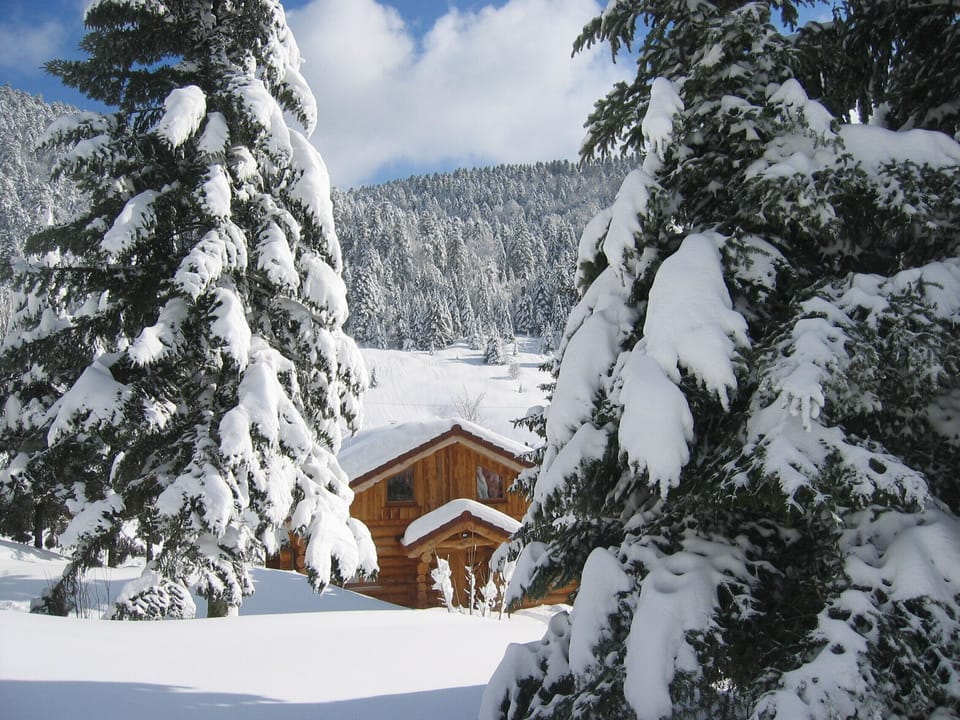 Locations chalets hiver proche domaine skiable activités La Bresse Vosges