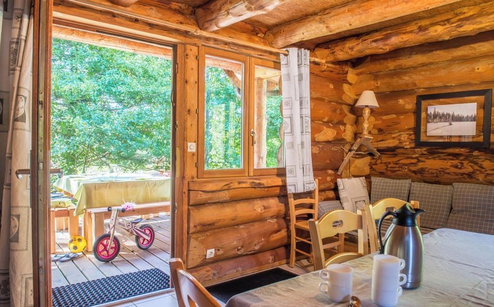 Intérieur Chalet en rondin Vosges