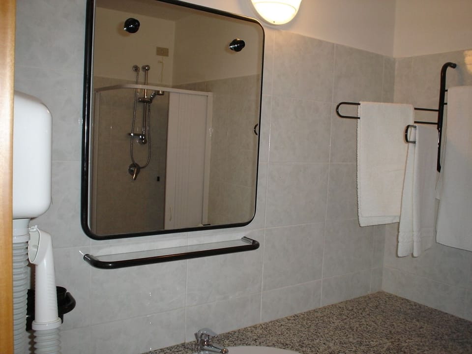Shower, rainfall showerhead, hair dryer, bidet