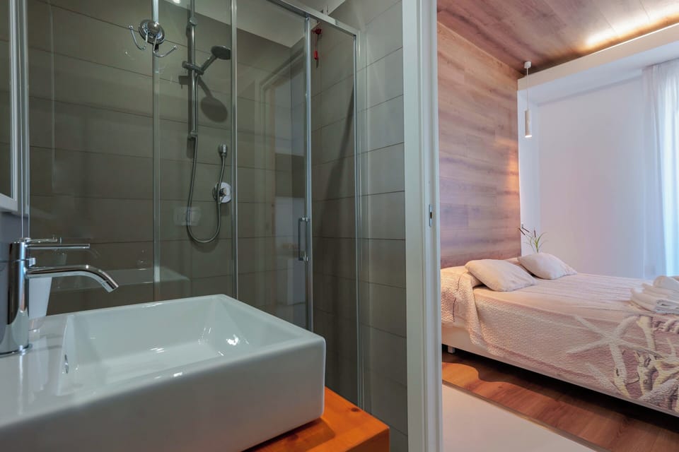 Shower, rainfall showerhead, hair dryer, bidet